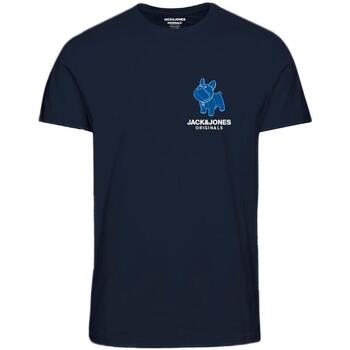Vêtements Garçon T-shirts manches courtes Jack & Jones  Bleu