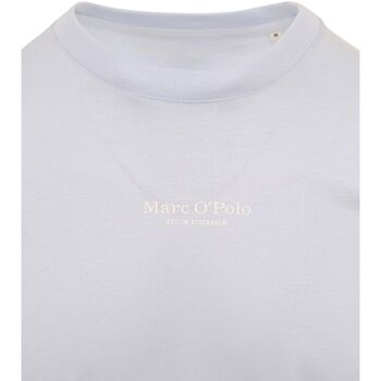 Marc O'Polo T-Shirt Logo Bleu clair Bleu