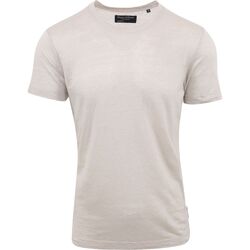 Vêtements Homme T-shirts & Polos Marc O'Polo T-Shirt De Lin Beige Beige