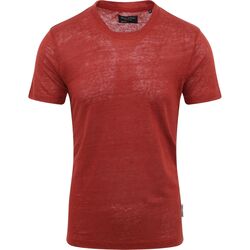 Vêtements Homme T-shirts & Polos Marc O'Polo T-Shirt De Lin Rouge Rouge