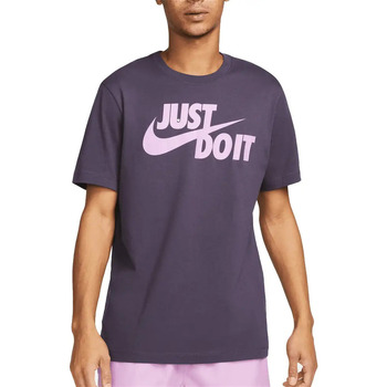 Vêtements Homme T-shirts manches courtes Nike boots JDI Violet