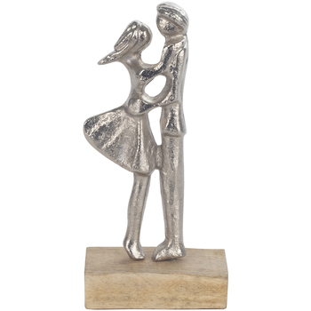 Maison & Déco Statuettes et figurines Signes Grimalt Couple Argenté
