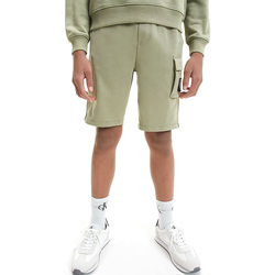 Vêtements Leggings Shorts / Bermudas Calvin Klein Jeans IB0IB01182-PLU Vert