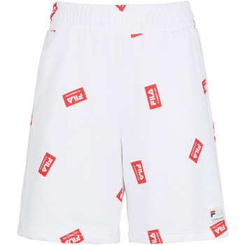 Vêtements Enfant Shorts Spacedye / Bermudas Fila FAT0056-13022 Blanc