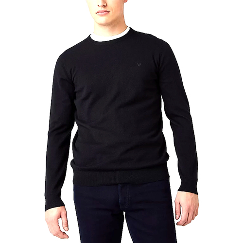 Vêtements Homme T-shirts manches courtes Wrangler W8A02P100 Noir