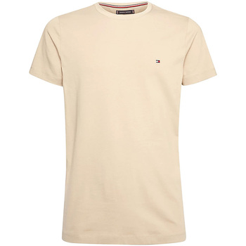 Vêtements Homme T-shirts manches courtes Tommy Hilfiger MW0MW10800-AEP Beige