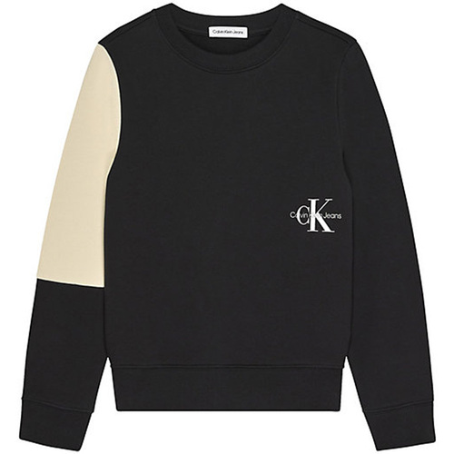 Vêtements Enfant Sweats Calvin Klein Levi JEANS IU0IU00370-BEH Noir