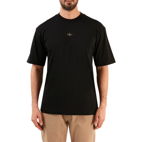 Vêtements Homme T-shirts manches courtes Calvin Klein Sneakers J30J322507-BEH Noir