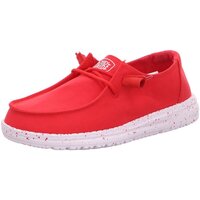 Chaussures Femme Mocassins Hey Dude dc7232-100 Shoes  Rouge