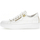 Chaussures Femme Baskets mode Gabor Sneakers connaisse en cuir à talon plat Blanc