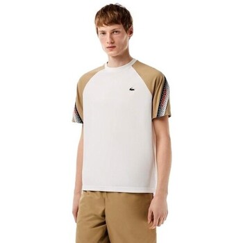 Vêtements Homme T-shirts manches courtes Lacoste CAMISETA HOMBRE   SPORT TH5196 Blanc