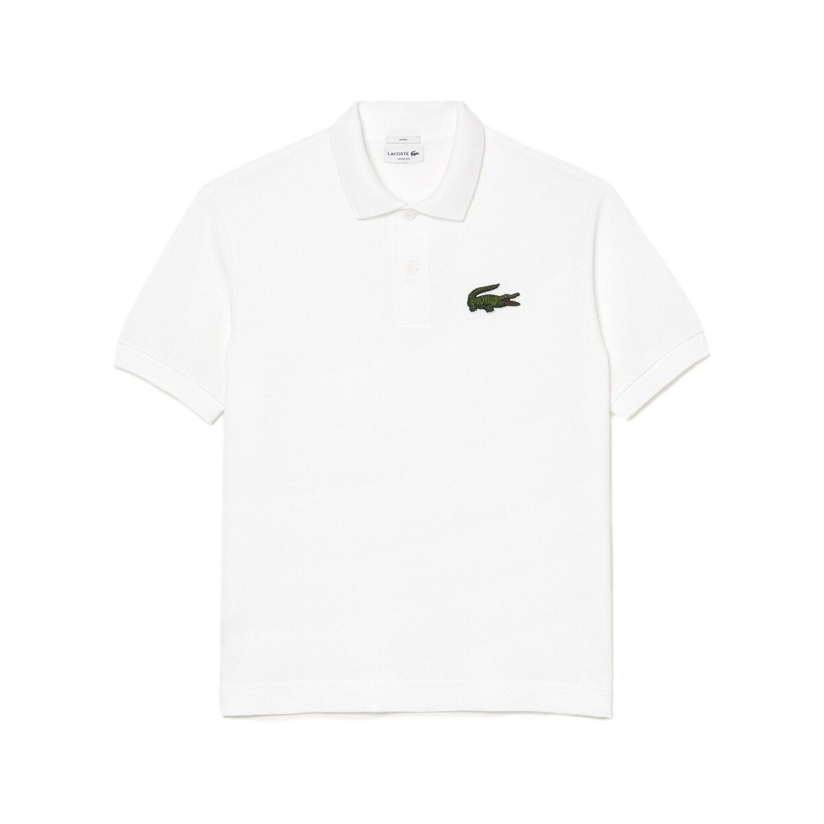 Vêtements Homme T-shirts & Polos Lacoste Unisex Loose Fit Polo - Blanc Blanc