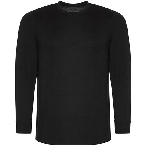 Vêtements Homme T-shirts manches longues Prortx RX152 Noir