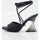 Chaussures Femme Sandales et Nu-pieds Exé Shoes Lipsy Sandalias  en color negro para señora Noir