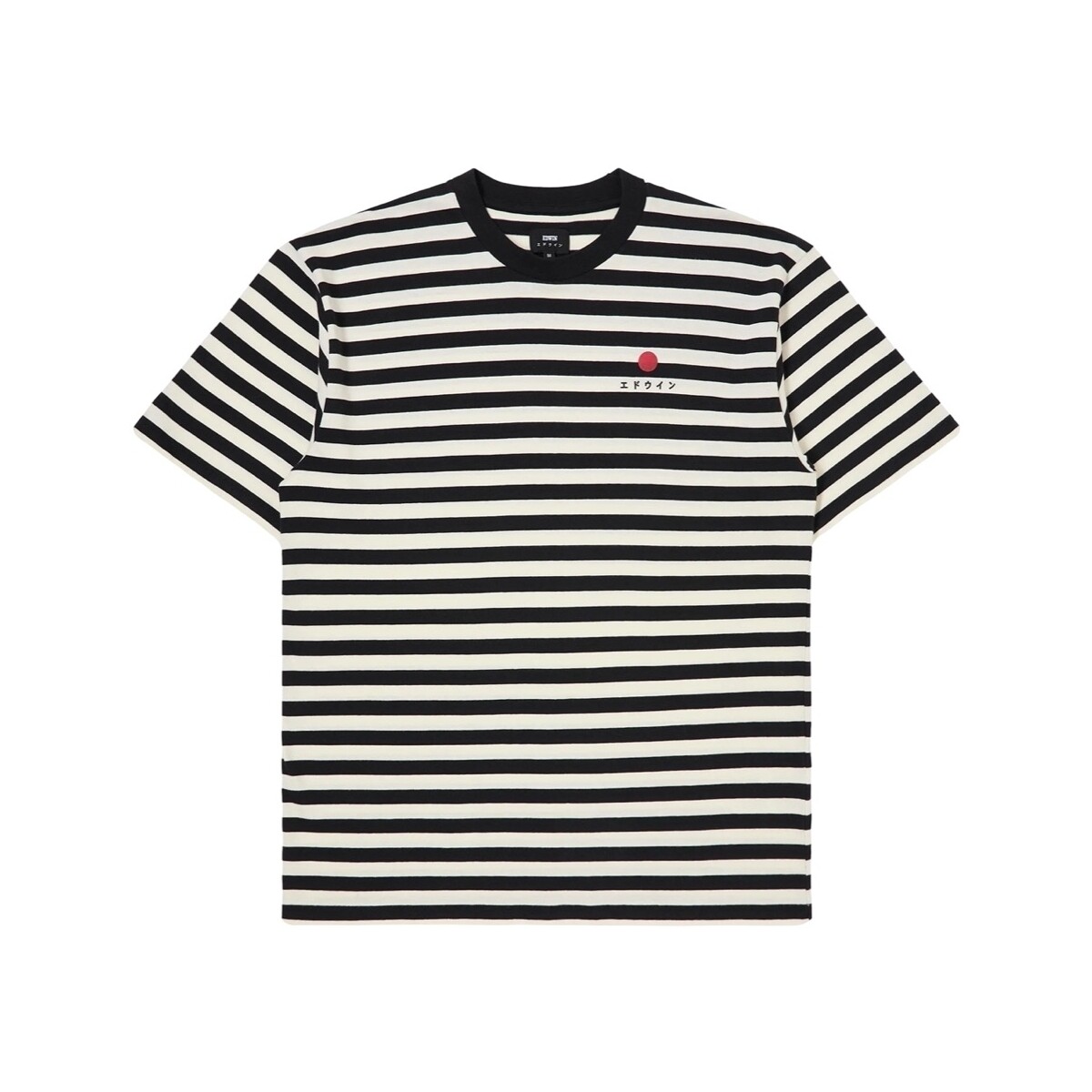 Vêtements Homme T-shirts & Polos Edwin Basic Stripe T-Shirt - Black/White Multicolore