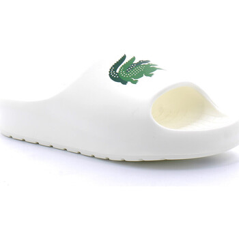 Chaussures Homme Mules Lacoste Claquettes Serve Slide 2.0 Evo Blanc