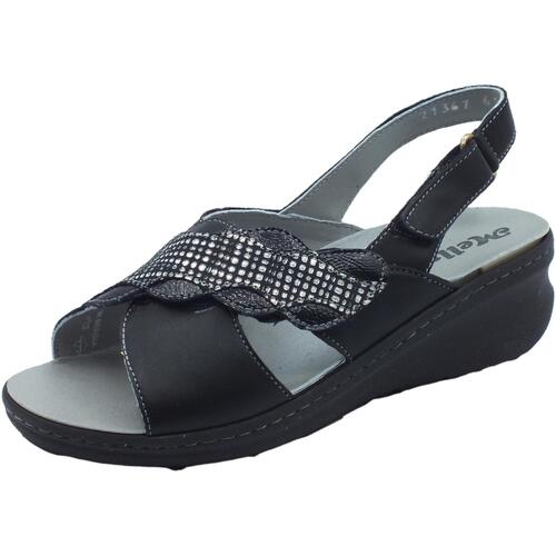 Chaussures Femme Sandales et Nu-pieds Melluso K95220D Noir