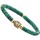 Mocassins & Chaussures bateau Bracelets Sixtystones Bracelet Heishi Malachite Bouddha-Large-20cm Vert