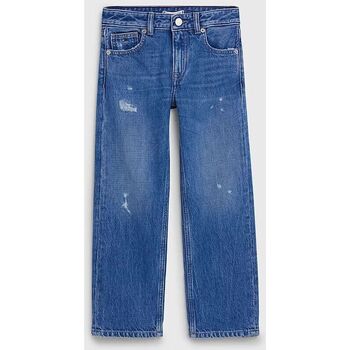 Vêtements Fille Jeans EN0EN00474 Tommy Hilfiger KG0KG07005 GIRLFRIEND-1A7 VIOLETBLUEDETR. Bleu