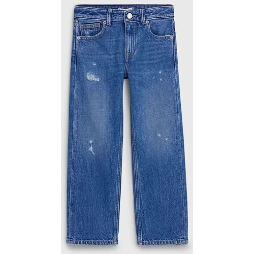 Vêtements Fille Jeans Tommy Hilfiger KG0KG07005 GIRLFRIEND-1A7 VIOLETBLUEDETR. Bleu