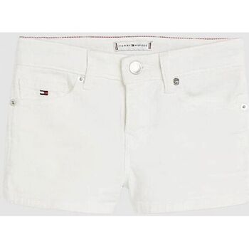 Vêtements Fille Shorts / Bermudas EN0EN00474 Tommy Hilfiger KG0KG07243 NORA-ICH SAILWHITE Blanc
