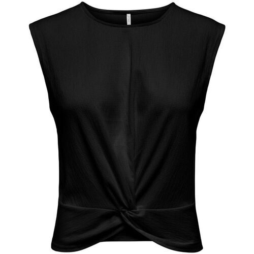 Vêtements Femme Débardeurs / T-shirts sans manche Only 15289712 ELISA-BLACK Noir