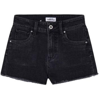 Vêtements Fille Shorts / Bermudas Pepe Molo JEANS  Noir