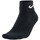 Sous-vêtements Chaussettes de sport Nike 3PPK Value Cotton Quarter Noir