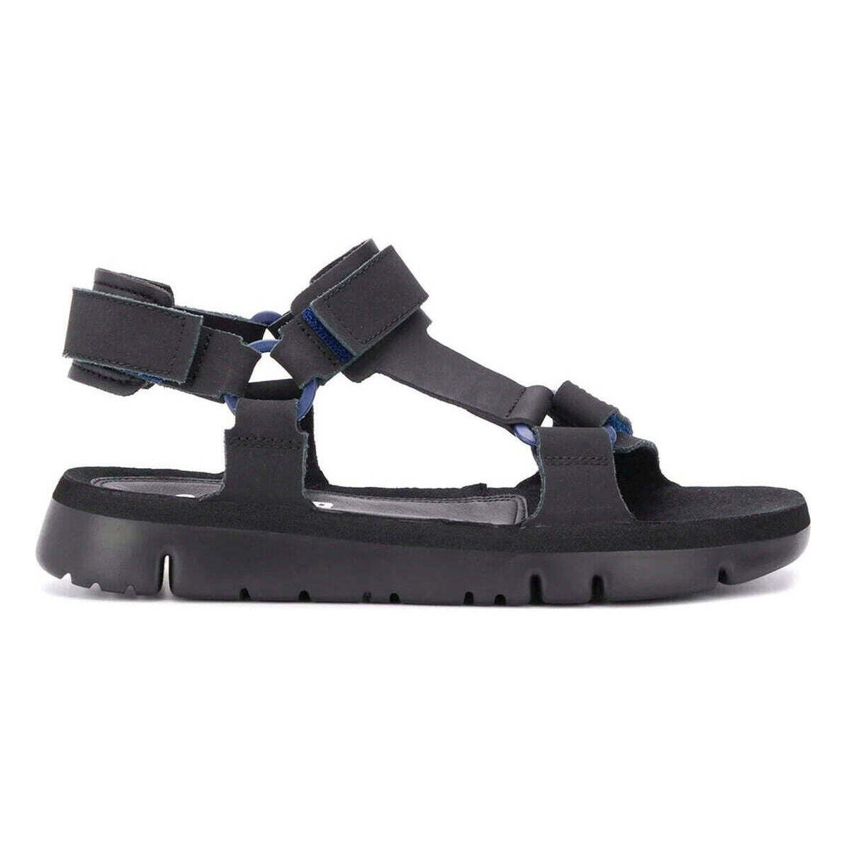 Chaussures Homme Sandales sport Camper black casual open sandals Noir