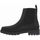 Chaussures Homme Boots Calvin Klein Jeans Bottines cuir talon plat Noir