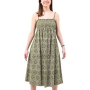 VERONICA BEARD paisley-print puff-sleeve dress