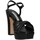 Chaussures Femme Sandales et Nu-pieds Albano 3370 santal Femme Noir Noir