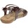 Chaussures Femme Sandales et Nu-pieds YOKONO IBIZA-186 Marron