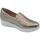 Chaussures Femme Mocassins Stonefly 218963 Paseo Laminated Argenté