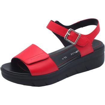 Chaussures Femme Sandales et Nu-pieds Stonefly 110207 Aqua III Nappa Tango Rouge