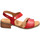 Chaussures Femme Sandales et Nu-pieds Mephisto Sandales en cuir NIKOLIA Rouge