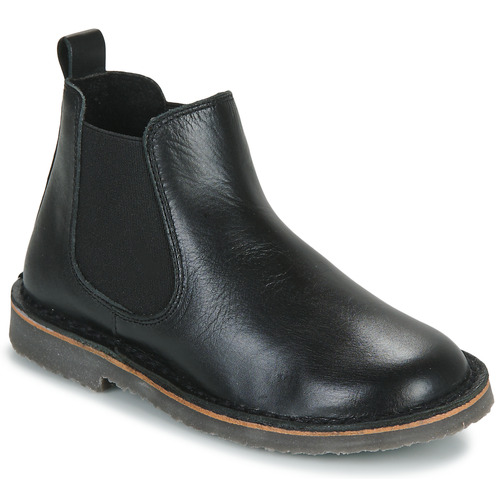 Chaussures Enfant Boots Tables basses dextérieur HOUVETTE Noir