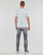 Vêtements Homme T-shirts manches courtes desert Tommy Jeans TJM CLSC SMALL TEXT TEE Bleu ciel