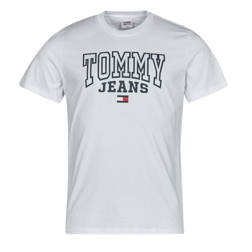 Vêtements Homme T-shirts manches courtes Tommy Sandali Jeans TJM RGLR ENTRY GRAPHIC TEE Blanc
