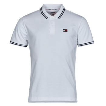 Vêtements Homme Polos manches courtes Tommy Jeans TJM CLSC TIPPING DETAIL POLO Blanc