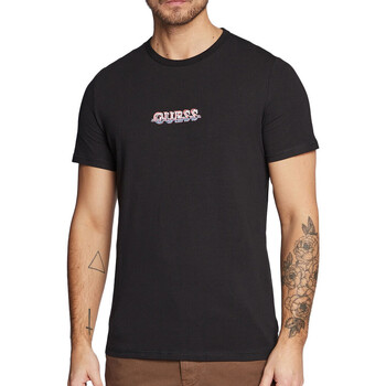 Vêtements Homme T-shirts & Polos Guess G-M3RI11J1314 Noir