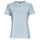 Vêtements Femme T-shirts manches courtes Tommy rosso Hilfiger REG FROSTED CORP LOGO C-NK SS Bleu ciel