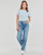 Vêtements Femme Tommy world Hilfiger logo zipped belt bag RELAXED STRAIGHT HW LIV Bleu