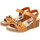 Chaussures Femme Sandales et Nu-pieds Mephisto Sandales en cuir VITALY Orange