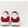 Chaussures Baskets mode Victoria BASKET BASSE NOVA FUSHIA Blanc