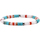 Montres & Bijoux Bracelets Sixtystones racelet Perles Heishi Turquoise Jaspe -Medium-18cm Multicolore
