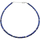 Montres & Bijoux Colliers / Sautoirs Sixtystones Collier Chakra Perles Heishi Lapis -38 cm Bleu