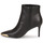 Chaussures Femme Bottines Versace Jeans Couture 75VA3S57 Noir / Doré