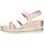 Chaussures Femme Sandales et Nu-pieds Pitillos 2612 BLANCO/NUDE Mujer Nude Rose
