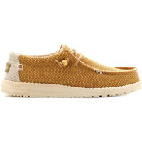 Chaussures Homme Petit : 1 à 2cm Hey Dude WALLY BRAIDED Jaune